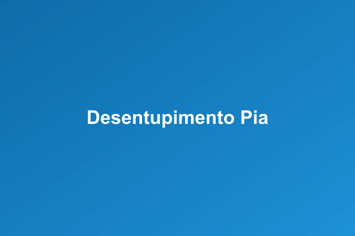 Desentupimento de pia em Bauru – desobstrução profissional